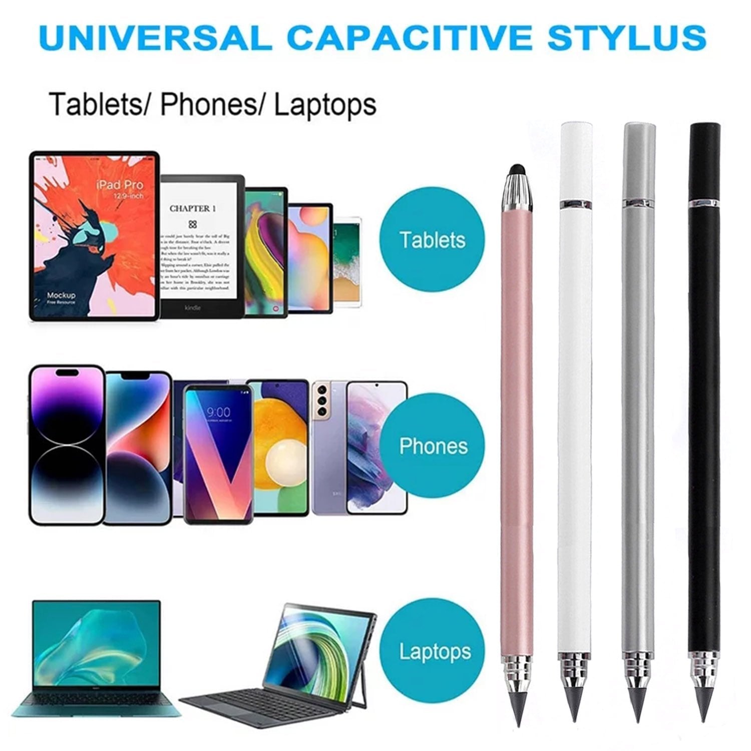 Stylus Pen for iPad, High Sensitivity & Precision Capacitive Stylus Pencil