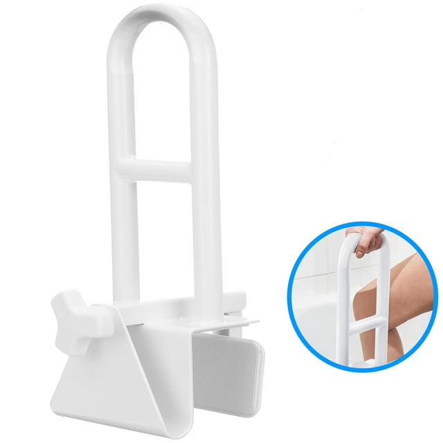 GAZILY Medical Bathtub Shower Grab Bar Safety Rail,White