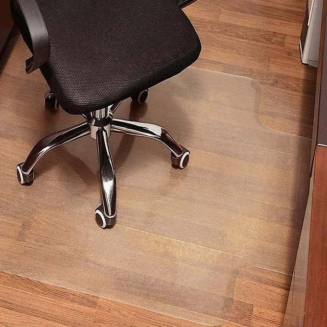 Office Chair Mat for Hard Floors,36"x48" in Clear Floor PVC Protector Mat, for Office,Home and Gaming Floor