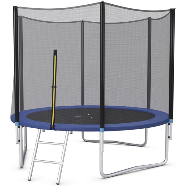 Kids Trampoline, Outdoor Toddler Trampolines with Safety Enclosure Net