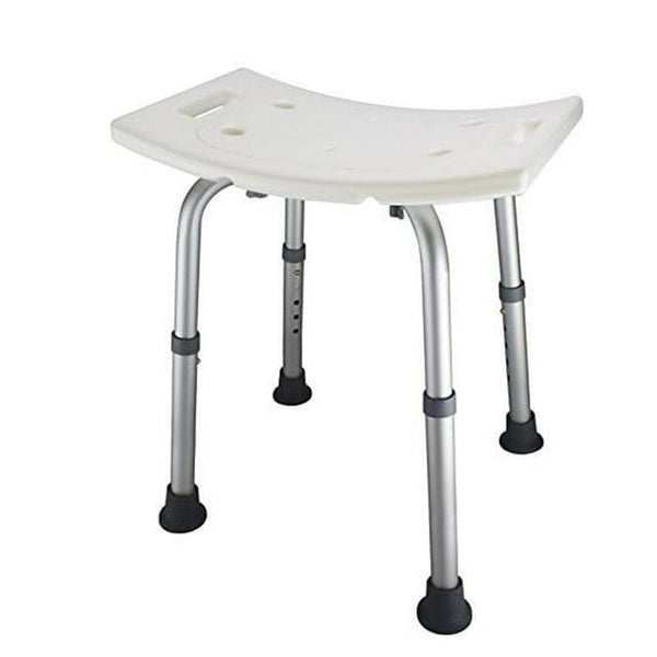 Shower Chair Stool Seat, Adjustable Padded Bench for Seniors, Elderly, Disabled 350lbs